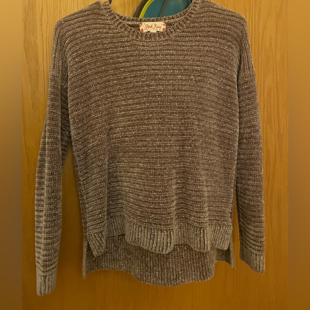 Taupe knit sweater